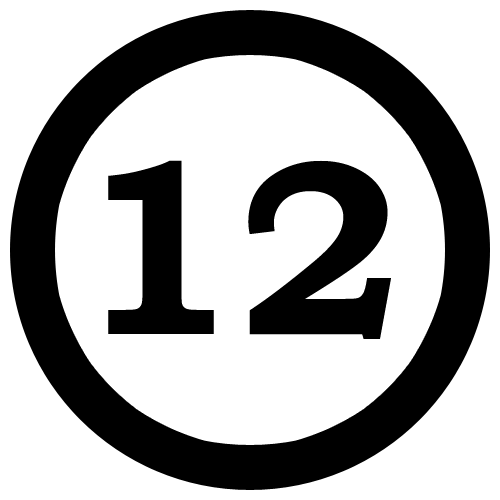 12NumberTwelveInCircle